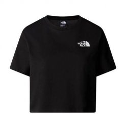 Koszulka sportowa damska The North Face W Simple Dome Cropped. Czarne bluzki sportowe damskie The North Face, xl, bez kołnierzyka, bez ramiączek. Za 174.00 zł.