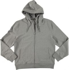 Męska Bluza Rozpinana Mustang Style Brighton Mid Grey Mélange 1016366 4140. Szare bluzy bez kaptura męskie Mustang, m. Za 149.99 zł.