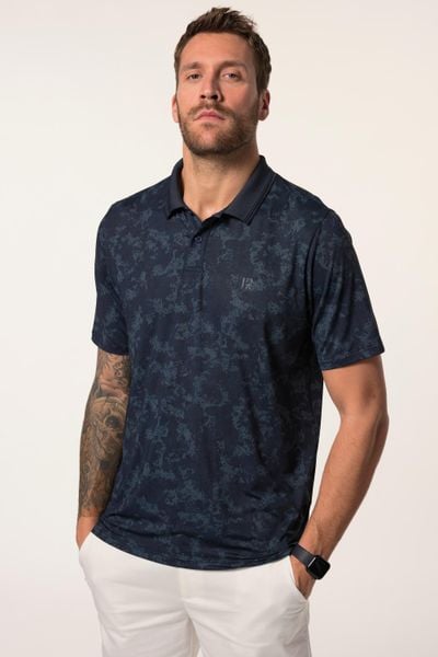 Męska Koszulka polo golf rękaw 1/2 nadruk na całej powierzchni. Niebieskie koszulki polo męskie JAY-PI, m, bez wzorów, z elastanu, bez ramiączek. Za 239.99 zł.