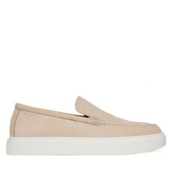 Półbuty Calvin Klein. Brązowe półbuty męskie CALVIN KLEIN, bez zapięcia. Za 649.99 zł.