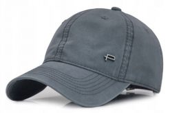 Letnia Czapka z Daszkiem (Bejsbolówka) - Pako Jeans - Ciemnoniebieska. Niebieskie czapki męskie Pako Jeans, na lato, bez wzorów, z bawełny. Za 55.00 zł.