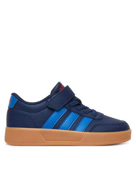 Adidas Sneakersy Breaknet 3.0 JP6743 Granatowy. Niebieskie buty sportowe chłopięce Adidas, bez wzorów, ze skóry, bez zapięcia. Za 179.99 zł.