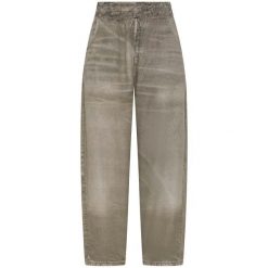 Spodnie Deha Denim-Print Balloon Pants Damskie. Czarne spodnie materiałowe damskie Deha, bez wzorów, z denimu, vintage. Za 577.99 zł.