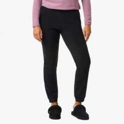Spodnie Polarowe Kobieta Swedemount Geilo Fleece Pants II wiatroszczelna. Czarne spodnie materiałowe damskie SWEDEMOUNT, bez wzorów, z polaru. Za 129.99 zł.