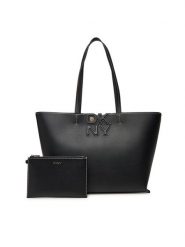 DKNY Torebka R51AAJ38 Czarny. Czarne torebki klasyczne damskie DKNY, bez wzorów, ze skóry, bez dodatków. Za 609.99 zł.