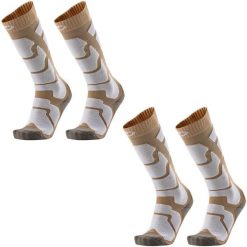 Skarpety ski dla kobieta Therm-ic Ski Insulation zestaw 2 par wysokosc kolano. Fioletowe skarpetki damskie THERM-IC, bez wzorów. Za 199.00 zł.