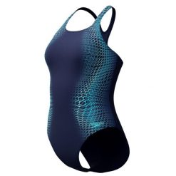 Strój kąpielowy jednoczęściowy damski na basen Speedo Digital Medalist. Niebieskie stroje jednoczęściowe damskie Speedo, s, bez wzorów. Za 199.99 zł.