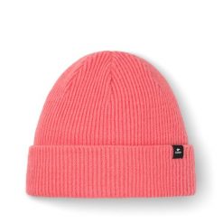 Czapka Salma 2.0 damska dzianinowa z wywinięciem miękka wygodna z merynosów. Czerwone czapki zimowe damskie Eisbar, z dzianiny. Za 174.80 zł.