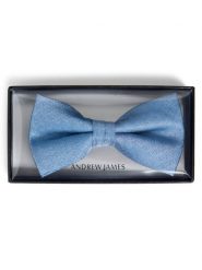 Andrew James Jedwabna muszka Mężczyźni niebieski, ONE SIZE. Niebieskie krawaty i muchy męskie Andrew James, bez wzorów, z jedwabiu. Za 179.95 zł.