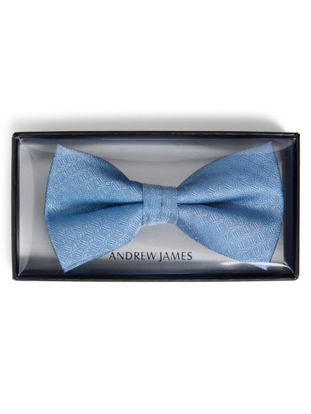 Andrew James Jedwabna muszka Mężczyźni niebieski, ONE SIZE. Niebieskie krawaty i muchy męskie Andrew James, bez wzorów, z jedwabiu. Za 179.95 zł.