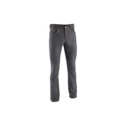 Spodnie jeździeckie Jodhpury jeansowe męskie. Spodnie materiałowe męskie FOUGANZA, bez wzorów, z bawełny. Za 199.99 zł.