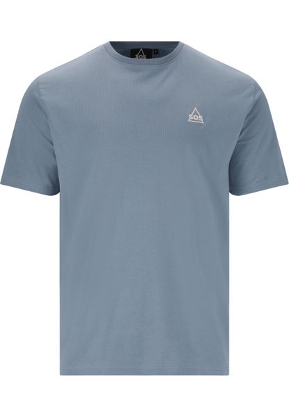 T-shirt SOS Mera. Czarne t-shirty męskie SOS, l, bez wzorów, z bawełny, bez kołnierzyka. Za 162.00 zł.