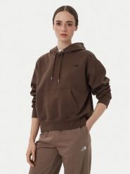 The North Face Bluza Tnf Essential Simple Dome Boxy Os NF0A8HBX Brązowy Regular Fit. Brązowe bluzy bez kaptura damskie The North Face, m, z syntetyku. Za 349.99 zł.