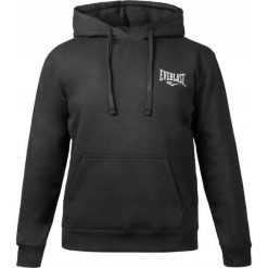 Bluza dresowa dla mężczyzn Everlast BLM001. Czarne bluzy bez kaptura męskie Everlast, m, z dresówki. W wyprzedaży za 99.99 zł.