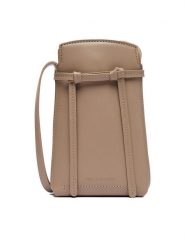 GINO ROSSI Torebka C-KY135 Brązowy. Brązowe listonoszki damskie Gino Rossi, bez wzorów, z materiału, bez dodatków. Za 79.99 zł.