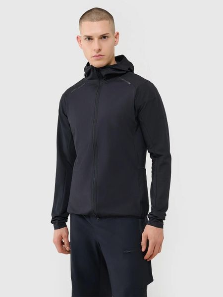 BLUZA MĘSKA TRENINGOWA 4F ROWEROWA SZYBKOSCHNĄCA TFSWM483 S KOLOR CZARNY. Czarne bluzy bez kaptura męskie 4f, l, z bawełny. Za 221.41 zł.