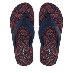 Japonki Tommy Hilfiger. Niebieskie klapki i japonki męskie Tommy Hilfiger. Za 169.99 zł.