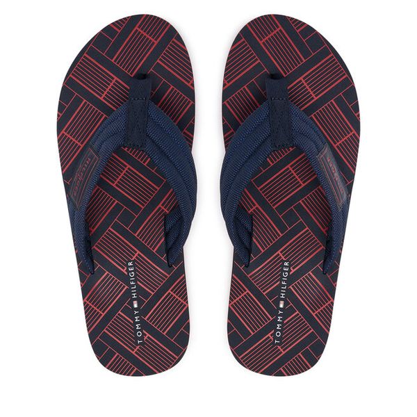 Japonki Tommy Hilfiger. Niebieskie klapki i japonki męskie Tommy Hilfiger. Za 169.99 zł.