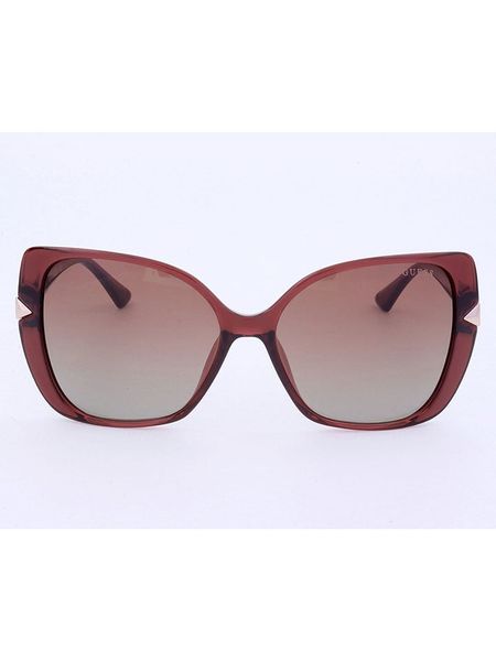 Guess Damskie okulary przeciwsłoneczne w kolorze bordowym rozmiar: 56. Czerwone okulary przeciwsłoneczne damskie Guess. Za 204.95 zł.