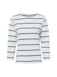 Marie Lund Koszula Kobiety Bawełna biały|niebieski|żółty, XL. Białe koszule damskie Marie Lund, xl, bez wzorów, z bawełny, eleganckie, bez kołnierzyka, bez ramiączek. Za 119.95 zł.