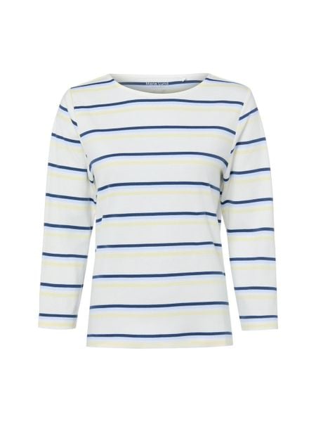 Marie Lund Koszula Kobiety Bawełna biały|niebieski|żółty, XL. Białe koszule damskie Marie Lund, xl, bez wzorów, z bawełny, eleganckie, bez kołnierzyka, bez ramiączek. Za 119.95 zł.