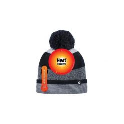 Damska czapka zimowa z uchwytami termicznymi Alps czarna. Czarne czapki zimowe damskie HEAT HOLDERS, z materiału. Za 182.99 zł.