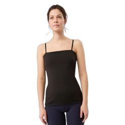 Damski tank top Mandala Active. Czarne topy sportowe damskie MANDALA, xs, bez wzorów, bez ramiączek. Za 294.50 zł.