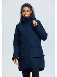 Icepeak Parka "Alpena" w kolorze granatowym rozmiar: 36. Niebieskie parki damskie ICEPEAK, m, bez wzorów, z materiału. Za 353.27 zł.