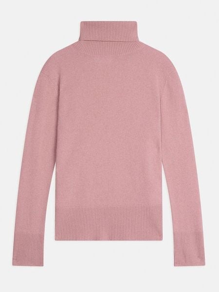 Perfect Cashmere Kaszmirowy golf "Tracy" w kolorze szaroróżowym rozmiar: S. Różowe golfy damskie Perfect Cashmere, s, bez wzorów, z kaszmiru, bez ramiączek. Za 413.99 zł.