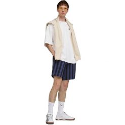 Męskie Trousers Puma Class 8 Shorts. Niebieskie szorty męskie Puma, m, z bawełny, na fitness i siłownię. Za 140.99 zł.