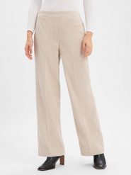 Someday Damskie spodnie sztruksowe - Cevil Corduroy Kobiety beżowy jednolity, 42. Brązowe spodnie materiałowe damskie Someday, bez wzorów, z syntetyku, eleganckie. Za 499.95 zł.