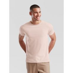 T-shirt Fruit Of The Loom Iconic 150 - różowy ballet, 100% bawełna. Brązowe t-shirty damskie Fruit of the Loom, m, bez wzorów, z bawełny, bez kołnierzyka. Za 124.99 zł.