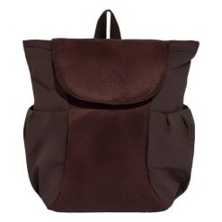 Plecak Soft Lux Flap. Brązowe plecaki damskie Adidas, bez wzorów, z materiału, eleganckie. Za 219.00 zł.