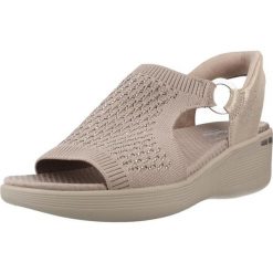 Sandały SKECHERS 188001S Nago. Szare obuwie trekkingowe damskie Skechers. Za 365.99 zł.