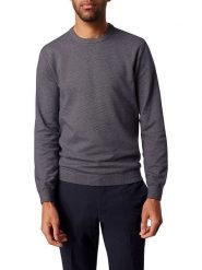 Pierre Cardin Sweter w kolorze czarno-szarym rozmiar: 3XL. Szare swetry męskie Pierre Cardin, xl, bez wzorów, z bawełny, bez kołnierzyka. Za 157.45 zł.