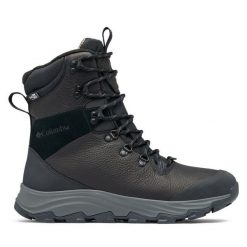 Śniegowce Columbia. Czarne buty zimowe męskie Columbia, bez zapięcia. Za 709.99 zł.