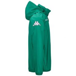 Wodoodporna kurtka Kappa Martio. Zielone kurtki męskie Kappa, s, bez wzorów, sportowe, bez kaptura. Za 255.50 zł.