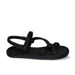 Sandały damskie Mykonos. Brązowe obuwie trekkingowe damskie Aulp, bez wzorów, z kauczuku, bez obcasa. Za 159.99 zł.