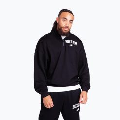 Bluza męska BOXRAW East Street 1/4 Zip. Czarne bluzy bez kaptura męskie BOXRAW, m, z bawełny. Za 239.99 zł.