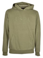 U.S. Polo Assn. Spodnie dresowe w kolorze khaki rozmiar: L. Brązowe bluzy z kapturem damskie U.S. Polo Assn., l, bez wzorów, z bawełny. Za 175.45 zł.