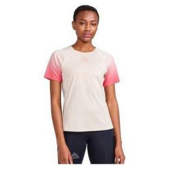 Koszulka damska Craft Pro Trail. Brązowe bluzki damskie 4M, m, bez wzorów, z materiału, bez kołnierzyka. W wyprzedaży za 259.15 zł.