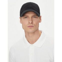 Czapka z daszkiem Calvin Klein. Czarne czapki męskie CALVIN KLEIN, bez wzorów. Za 159.99 zł.