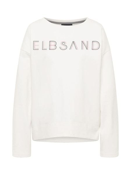 ELBSAND Bluza "Aliska" w kolorze białym rozmiar: XL. Białe bluzy bez kaptura damskie ELBSAND, xl. Za 189.95 zł.