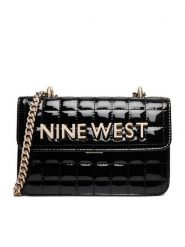 Nine West Torebka EO-Glamercy-Grace-LX10060 Czarny. Czarne torebki klasyczne damskie Nine West, bez wzorów, z materiału, bez dodatków. Za 209.99 zł.
