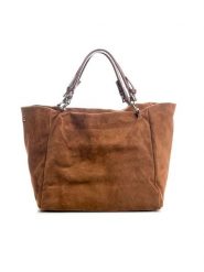 Lucca Baldi Skórzany shopper bag "Gimignano" w kolorze jasnobrązowym - 45 x 50 x 20 cm rozmiar: onesize. Brązowe shopper bag damskie Lucca Baldi, bez wzorów, z materiału, na ramię, bez dodatków. Za 325.79 zł.