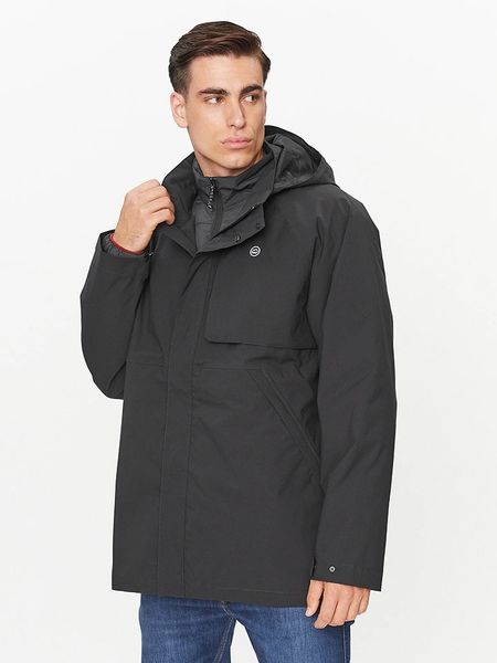 Wrangler Kurtka funkcyjna w kolorze czarnym rozmiar: L. Czarne kurtki outdoor męskie Wrangler, l, bez wzorów, bez kaptura. Za 230.59 zł.