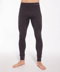 Spodnie męskie z wełną merino Brubeck THERMO WOOL by Pustelnik. Niebieskie bielizna termoaktywna męska Brubeck, m, bez wzorów, z dzianiny. Za 183.49 zł.