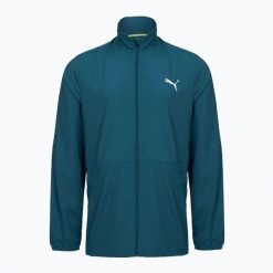 Kurtka do biegania męska PUMA Run Favorite Woven Jacket. Niebieskie kurtki treningowe męskie Puma, l, bez wzorów, z materiału, do biegania. Za 149.99 zł.