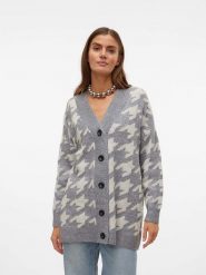 Vero Moda Kardigan w kolorze szarym rozmiar: S. Szare kardigany damskie Vero Moda, s, bez wzorów. Za 109.52 zł.