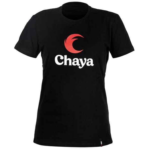 Koszulka damska Chaya. Czarne t-shirty damskie CHAYA, s, bez wzorów, z bawełny, bez kołnierzyka. Za 141.00 zł.